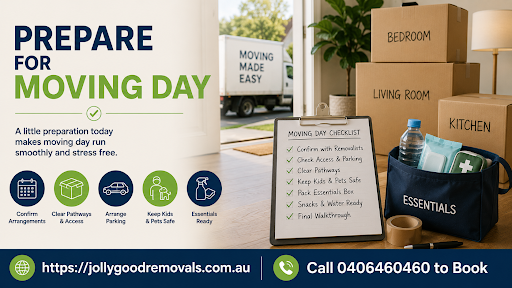 Prepare for Moving Day